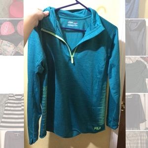 Fila large quarter zip